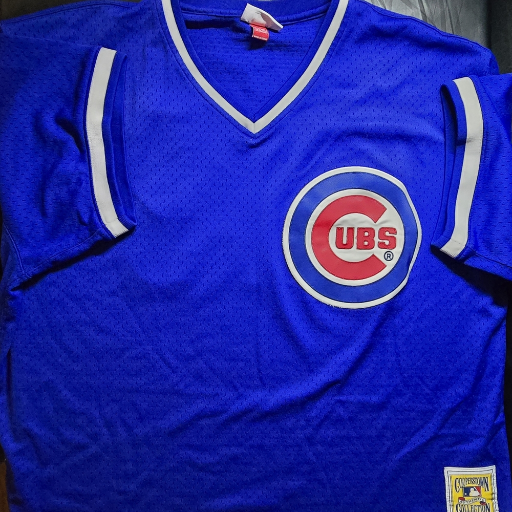 Mitchell & Ness Chicago Cubs 1984 Ryne Sandberg #23 Baseball Jersey Men's 2XL
